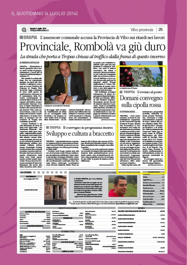 Il Quotidiano - 4 luglio 2014